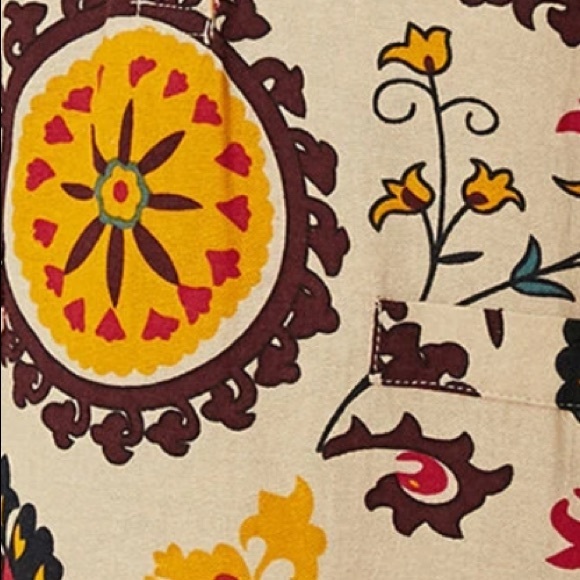 Retro Print Mini Dress Bohemian Printed Dress - Picture 5 of 7